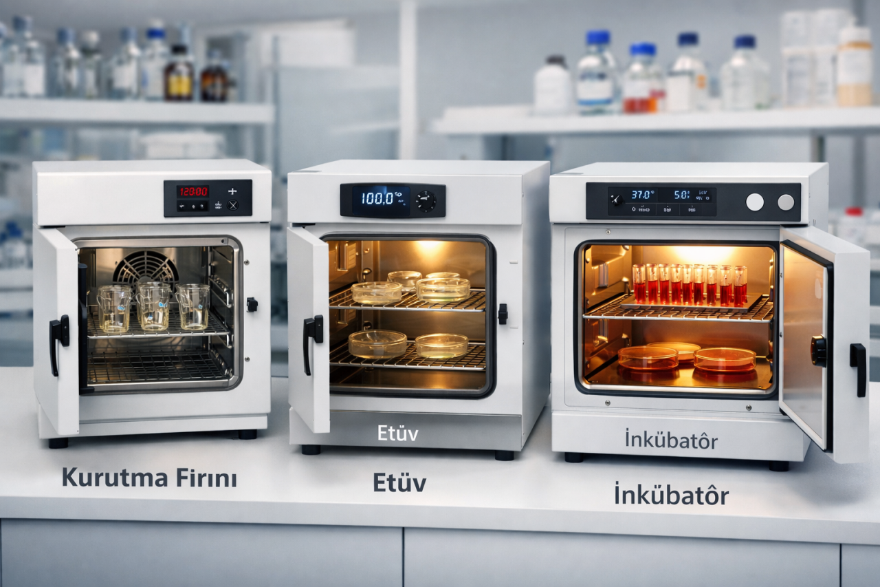 Etüv, Kurutma Fırını ve İnkübatör Arasındaki Fark Nedir? Hangi Durumda Hangisi Seçilmelidir?