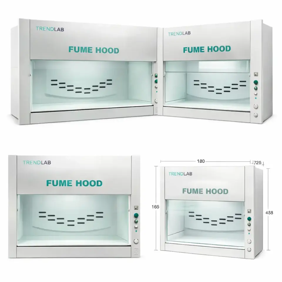 TRENDLAB Tezgah Üstü Çeker Ocak 180 cm