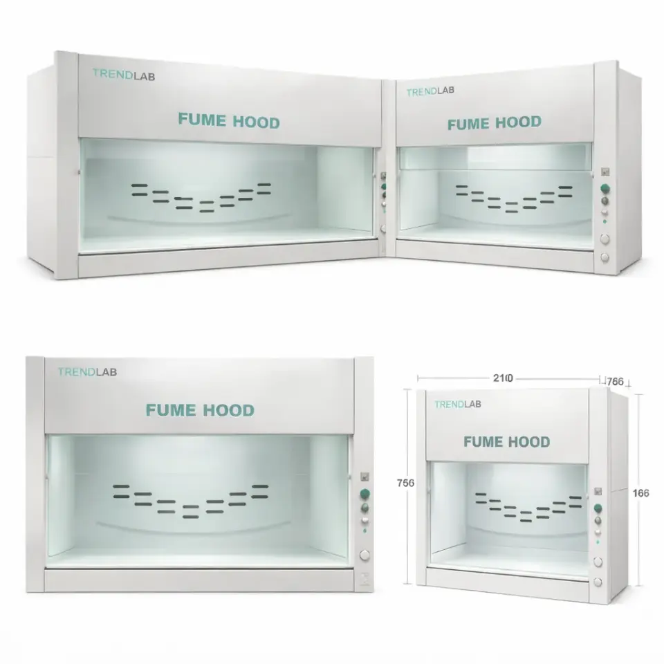 TRENDLAB Tezgah Üstü Çeker Ocak 210 cm