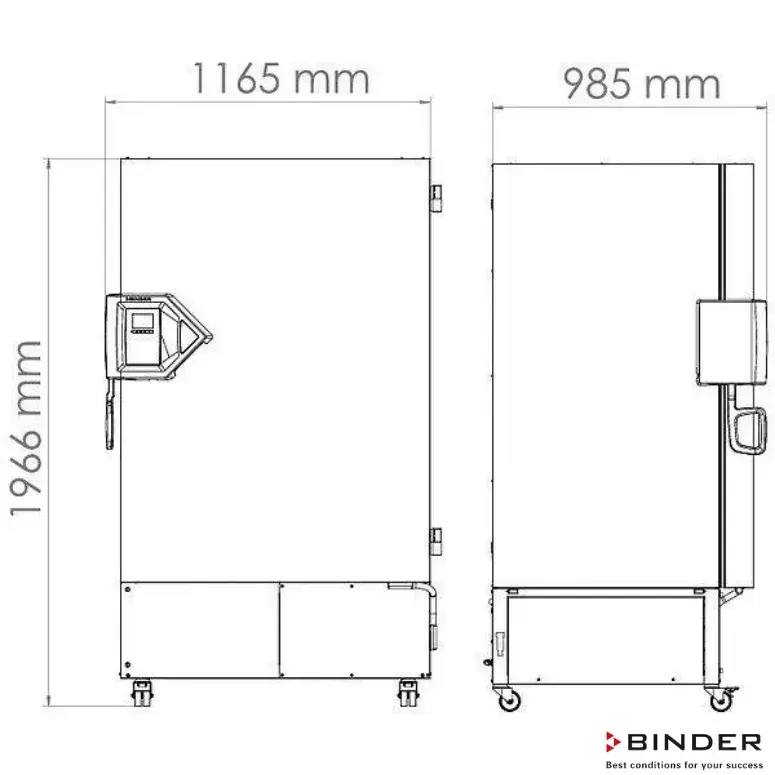 Binder  -90°C -40°C Ultra Derin Dondurucu UF V 700 / 700 Litre