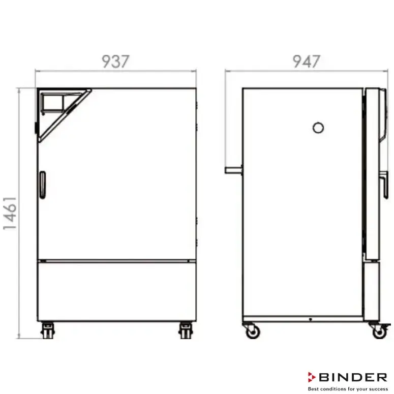 Binder Bitki Büyütme Kabini KBWF 240 / 247 Litre 0°C /+70°C