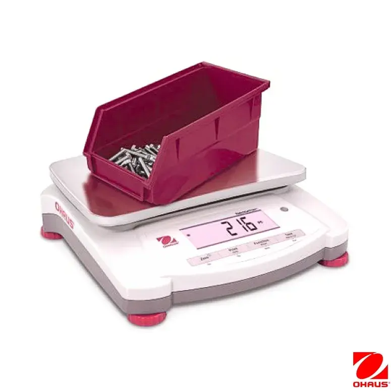 Ohaus NVT6201 Navigator Serisi Portatif Terazi – 6200 g Kapasite / 0.1 g Hassasiyet