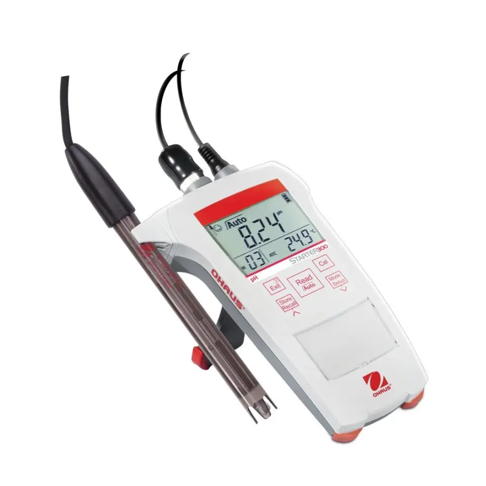 Ohaus Starter ST300-G Portatif pH Metre Seti | IP54 Koruma & Jel Elektrotlu