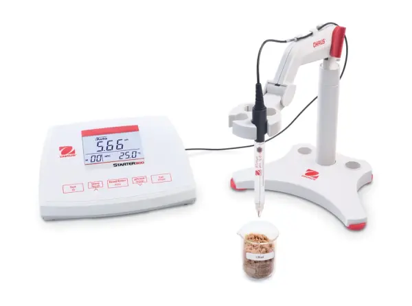 Ohaus ST270 Saplama Tipi pH Elektrodu | Jel Dolgulu & Gıda Güvenliği Uyumlu pH Sensörü