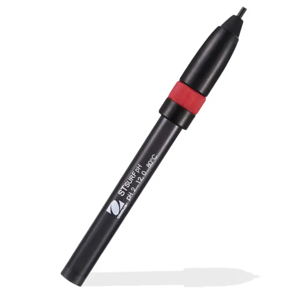 Ohaus STSURF Yüzey Tipi pH Elektrodu | Kağıt, Deri ve Agar Plakları İçin Düz Uçlu Sensör