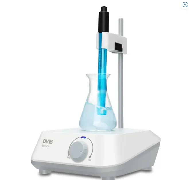 DLab EcoStir Kare Plakalı Manyetik Karıştırıcı 1.5 Litre 300-2000rpm