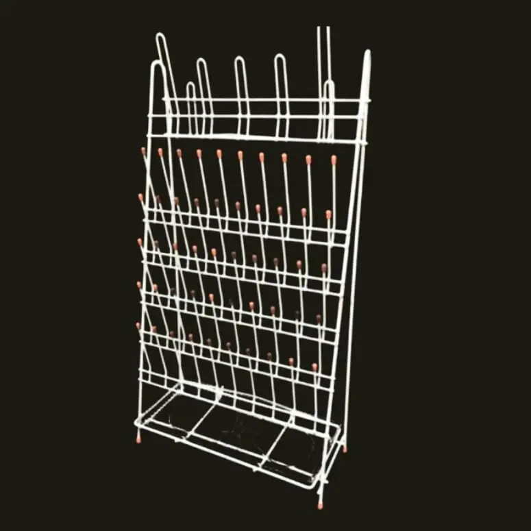 Cam Malzeme Kurutma Standı (Erlen, Beher, Balon ve Mezür İçin)