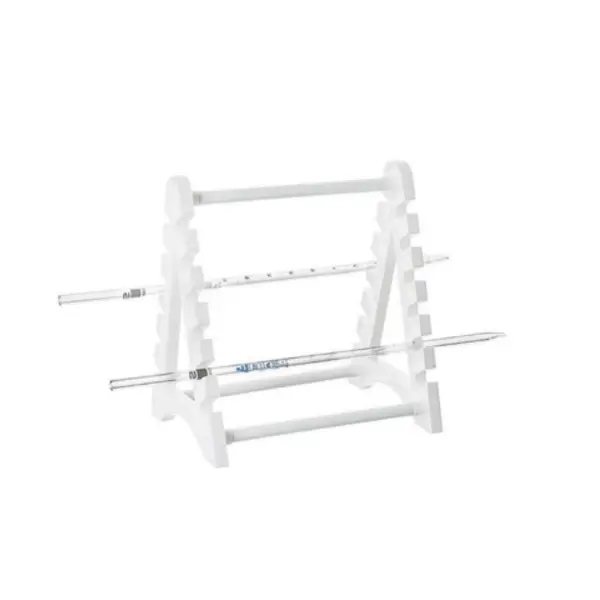 Plastik Pipet Standı, Yatay Tip - 12'li Kapasite (200mm ve Üzeri Pipetler İçin)