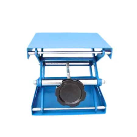 Laboratuvar Krikosu (Lab-Jack) - 200x200 mm Paslanmaz Çelik Mekanizmalı