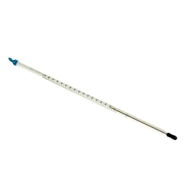 Termometre Baget Tipi - Laboratuvar Tipi Cam Termometre