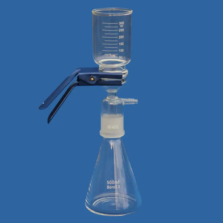 S&H Vakumlu Süzme Seti | 1 L Erlen + 250 mL Huni