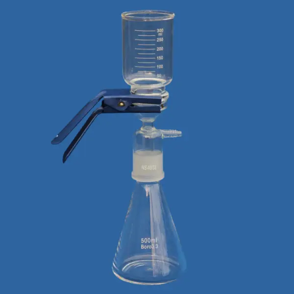 S&H Vakumlu Süzme Seti | 1 L Erlen + 250 mL Huni