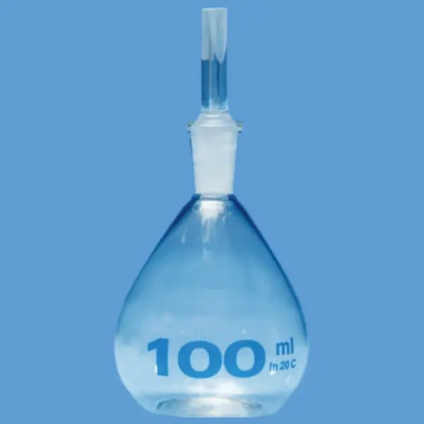 Piknometre, Cam - Hassas Yoğunluk Ölçüm Kabı