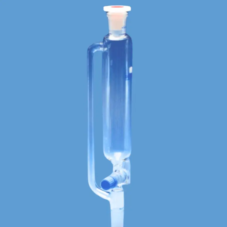 Damlatma Hunisi, Silindirik Tip - Basınç Borulu & Cam Musluklu / ISO & DIN Standartlarında