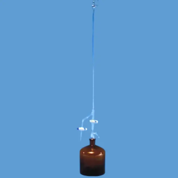 S&H Çift PTFE Musluklu Otomatik Büret | 10–100 mL