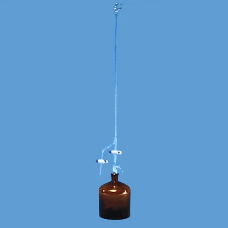 S&H Tek PTFE Musluklu Otomatik Büret | 10–100 mL