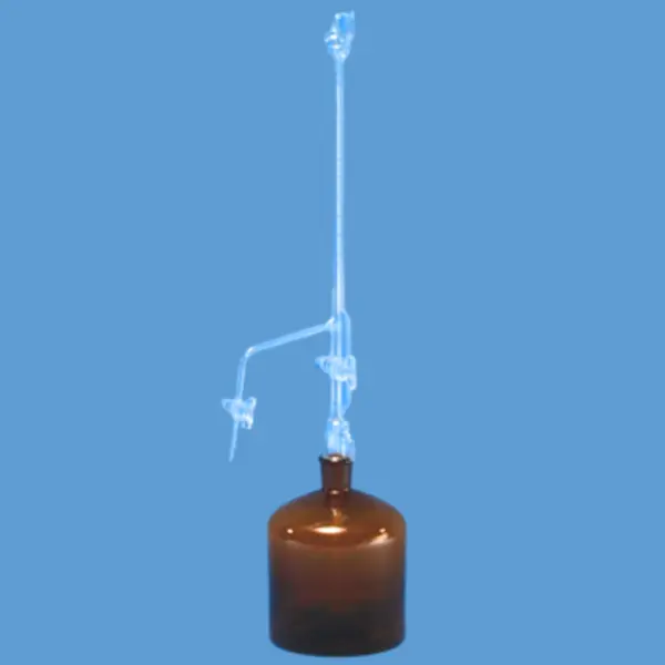 S&H Tek Cam Musluklu Otomatik Büret | 10–100 mL