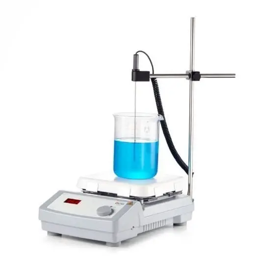 DLab HP550-S Set Isıtıcı Tabla (Hotplate) | 550°C  |  Cam Seramik Yüzey (Sensör ve Stand Dahil)