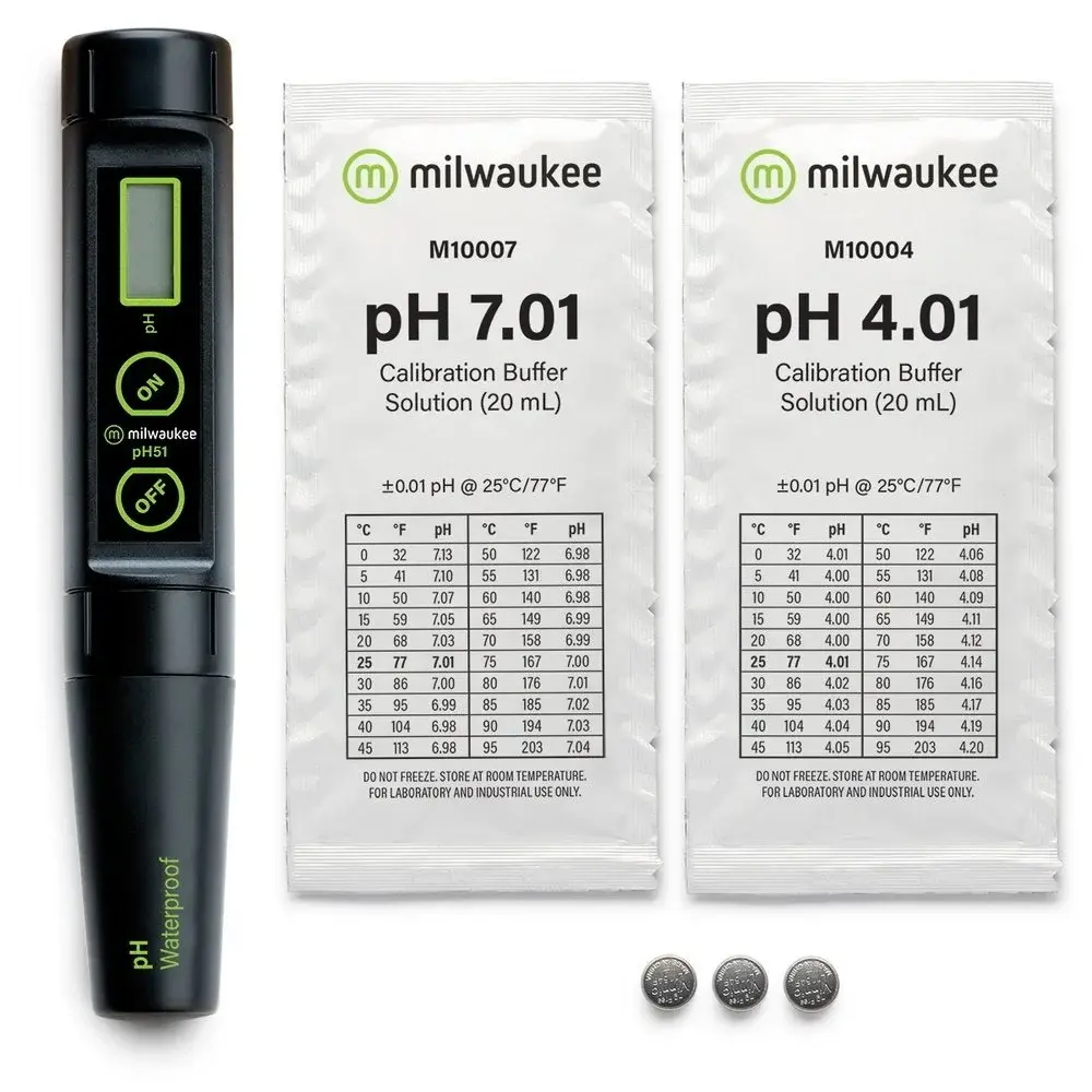 Milwaukee Mi5166 pH Ölçer ve EC Metre Kiti | PH51 + C66 Tester Seti