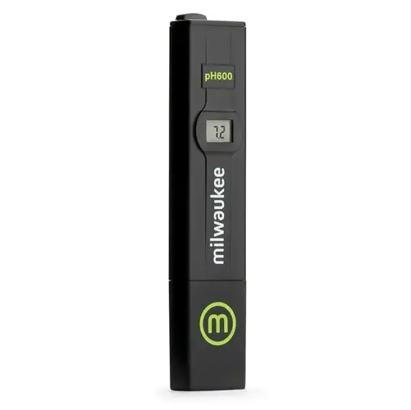 Milwaukee PH600 Cep Tipi pH Ölçer | 0.0-14.0 pH Kalem Tipi