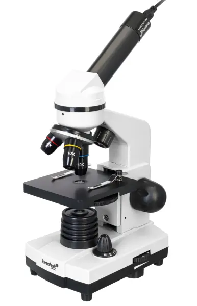 Levenhuk Rainbow D2L 0,3 MP Dijital Mikroskop – Moonstone | 40–400x