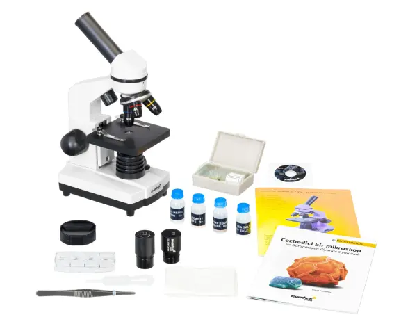 Levenhuk Rainbow D2L 0,3 MP Dijital Mikroskop – Moonstone | 40–400x