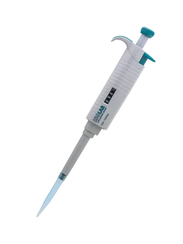 ISOLAB Otomatik Pipet Tek Kanal Otoklavlanabilir | 2–20 μL