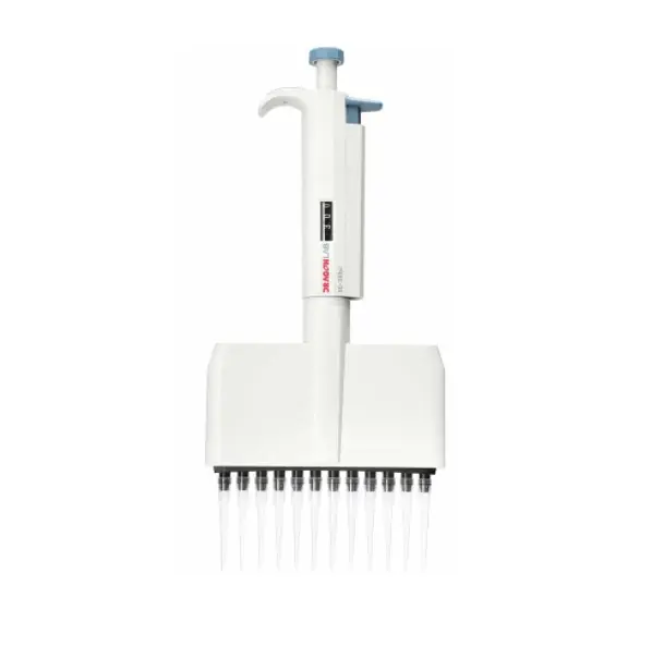 DLab Micropette 12 Kanallı Otomatik Pipet | 0.5-10 µl | PCR ve Yatay Çalışma
