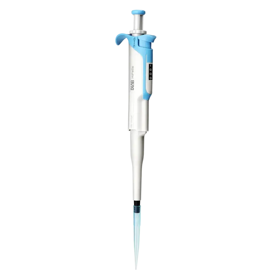 DLab HiPette Tam Otoklavlanabilir Pipet | 10-100 µl | Premium Seri