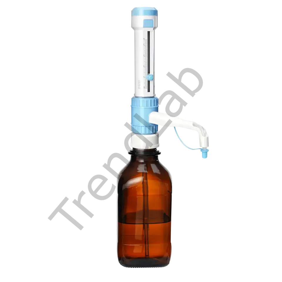 DLab DispensMate Şişe Üstü Dispenser | 0.5-5 mL | Tam Otoklavlanabilir