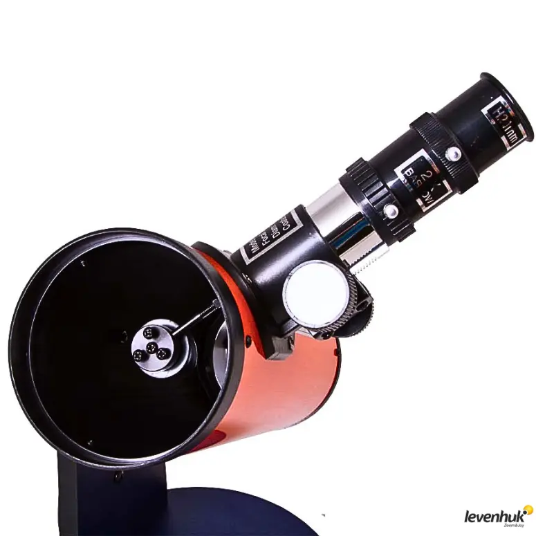 Levenhuk LabZZ D1 Teleskop | 76 mm Masaüstü Dobson | Çocuklar İçin Başlangıç Teleskopu