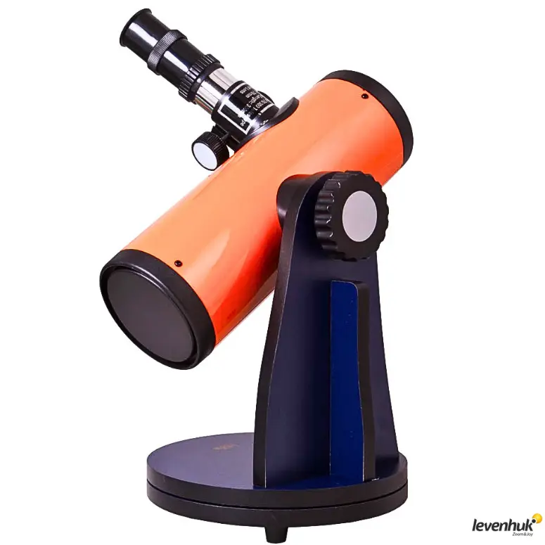 Levenhuk LabZZ D1 Teleskop | 76 mm Masaüstü Dobson | Çocuklar İçin Başlangıç Teleskopu