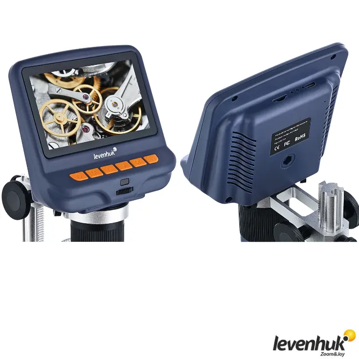LEVENHUK DTX RC1 Dijital Mikroskop | 4,3 inç LCD, 3–220×