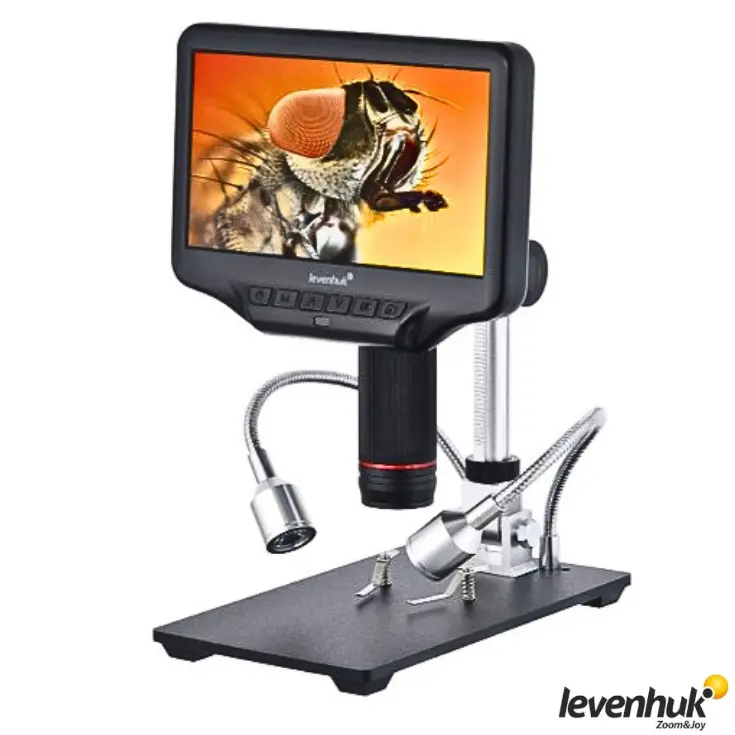 LEVENHUK DTX RC4 Dijital Mikroskop | 7 inç LCD, 5–270×