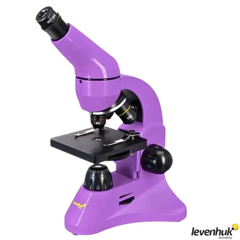LEVENHUK Rainbow 50L PLUS Amethyst Mikroskop | 64–1280×