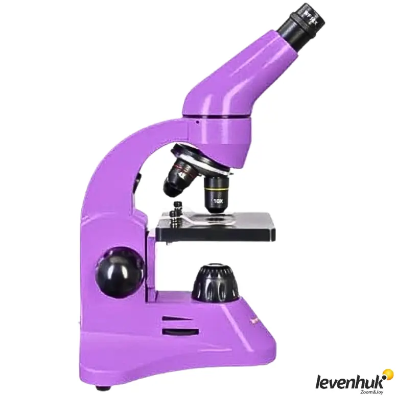 LEVENHUK Rainbow 50L PLUS Amethyst Mikroskop | 64–1280×
