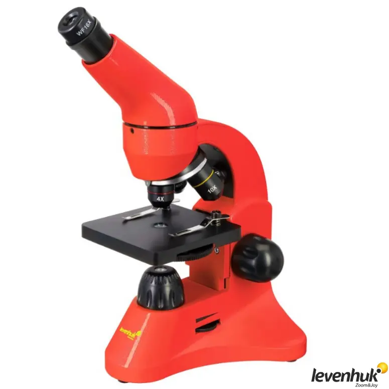 LEVENHUK Rainbow 50L PLUS Orange Mikroskop | 64–1280×