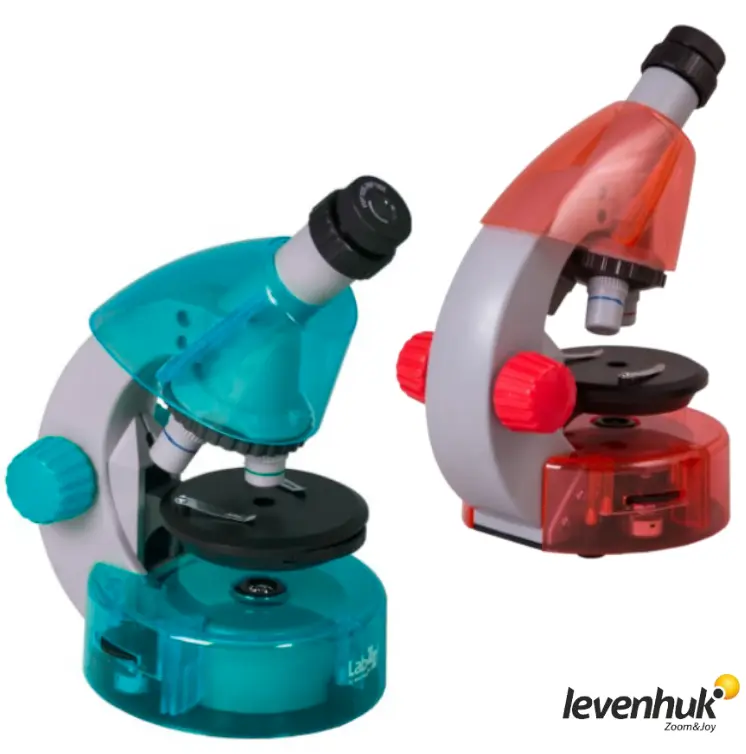 LEVENHUK LabZZ M101 Azur Çocuk Mikroskobu | 40–640×