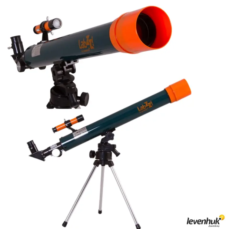 LEVENHUK LabZZ MT2 Çocuk Mikroskop ve Teleskop Seti | 75–900×, 50/500