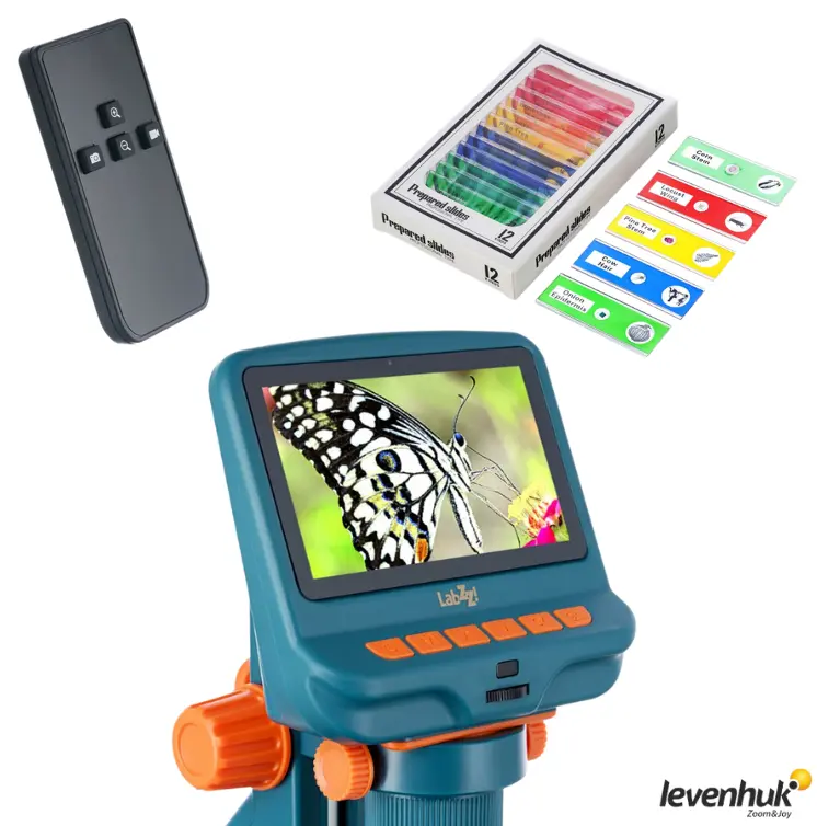 LEVENHUK LabZZ DM200 LCD Çocuk Dijital Mikroskobu | 17–220×