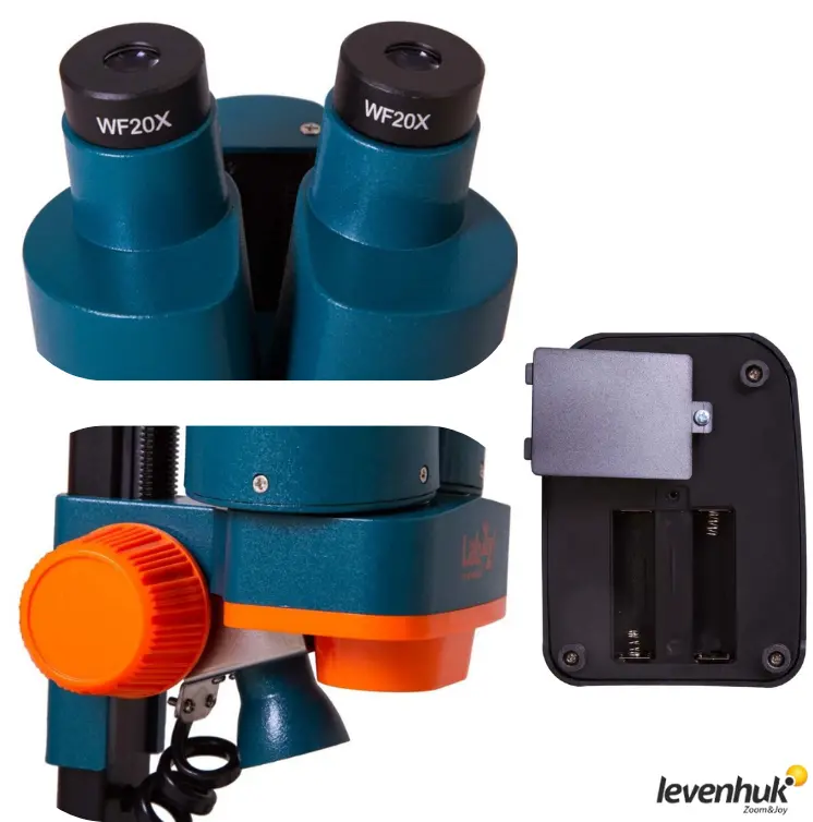 LEVENHUK LabZZ M4 Çocuk Stereo Mikroskobu | 40×