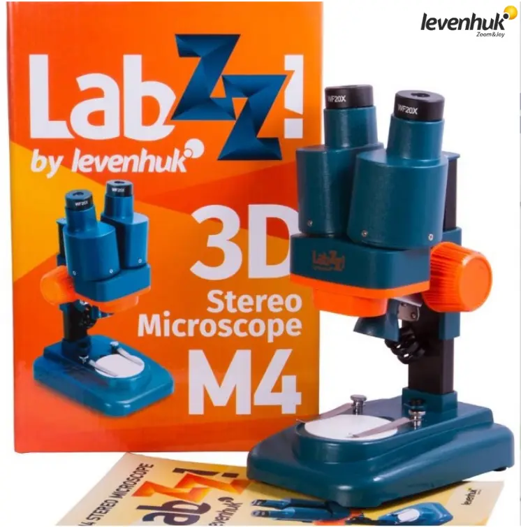 LEVENHUK LabZZ M4 Çocuk Stereo Mikroskobu | 40×