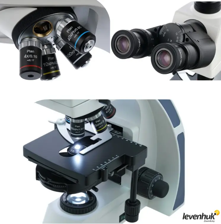 LEVENHUK MED D45T LCD Dijital Trinoküler Mikroskop