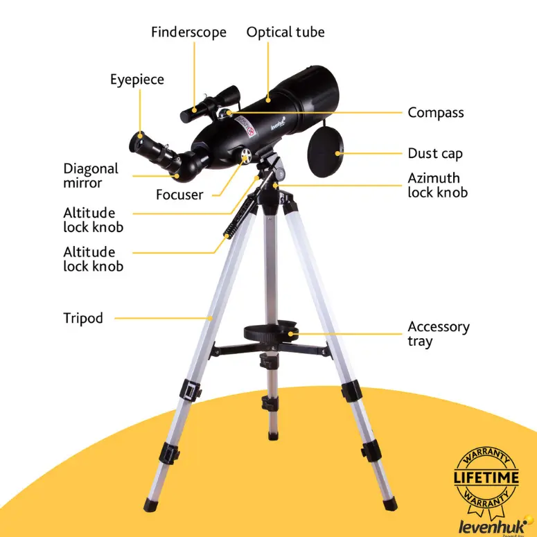 LEVENHUK Skyline Travel 80 Teleskop | 72053