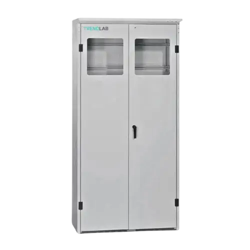 Kimyasal Saklama Dolabı | 600x600x1950 mm | Dar Tip Laboratuvar Güvenlik Ünitesi