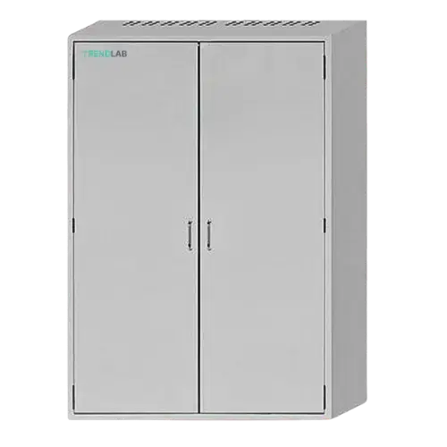 Kimyasal Saklama Dolabı | 600x600x1950 mm | Dar Tip Laboratuvar Güvenlik Ünitesi