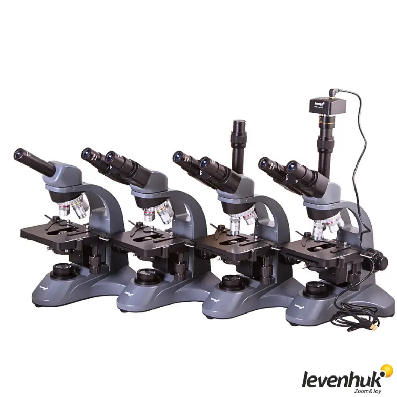 LEVENHUK 700M Monoküler Laboratuvar Mikroskobu | 40–2000×