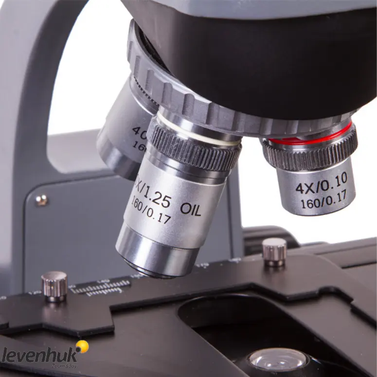 LEVENHUK 700M Monoküler Laboratuvar Mikroskobu | 40–2000×