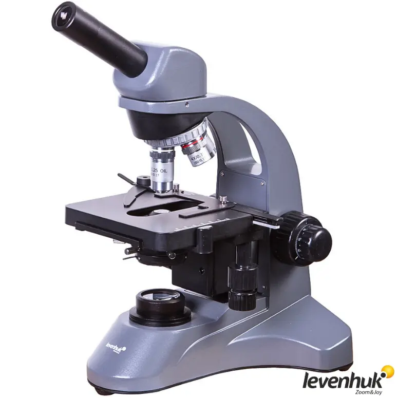 LEVENHUK 700M Monoküler Laboratuvar Mikroskobu | 40–2000×