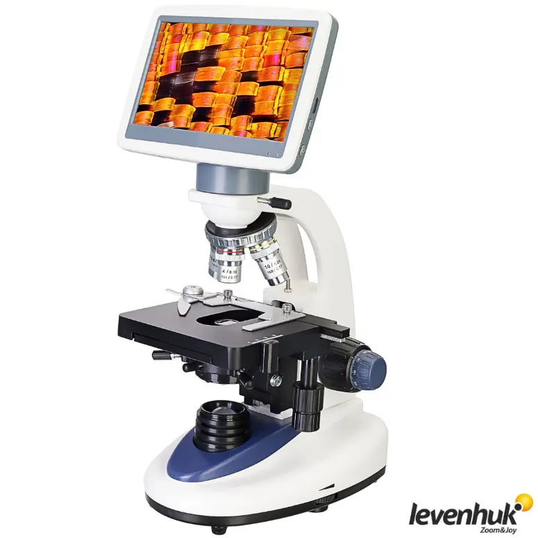 LEVENHUK D95L LCD Dijital Mikroskop | 7 inç, 40–2000×